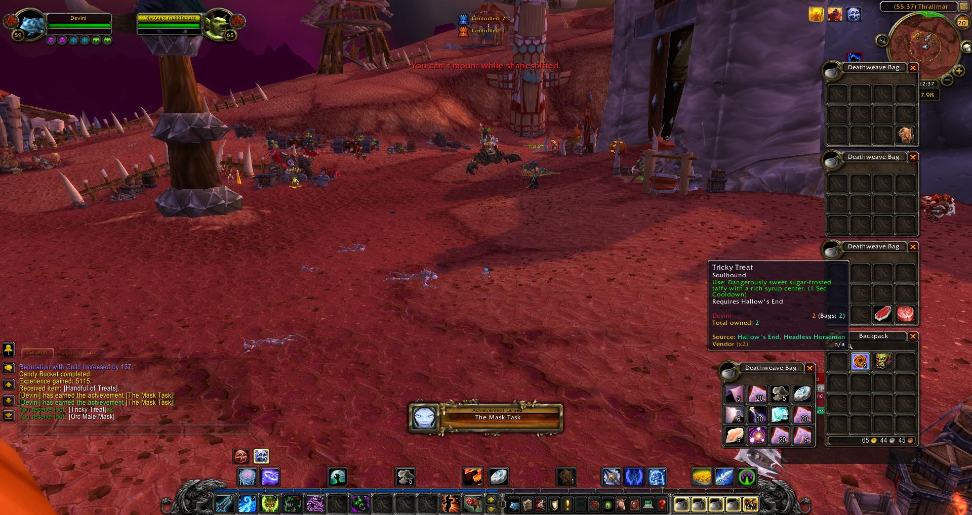 The Mask Task wow