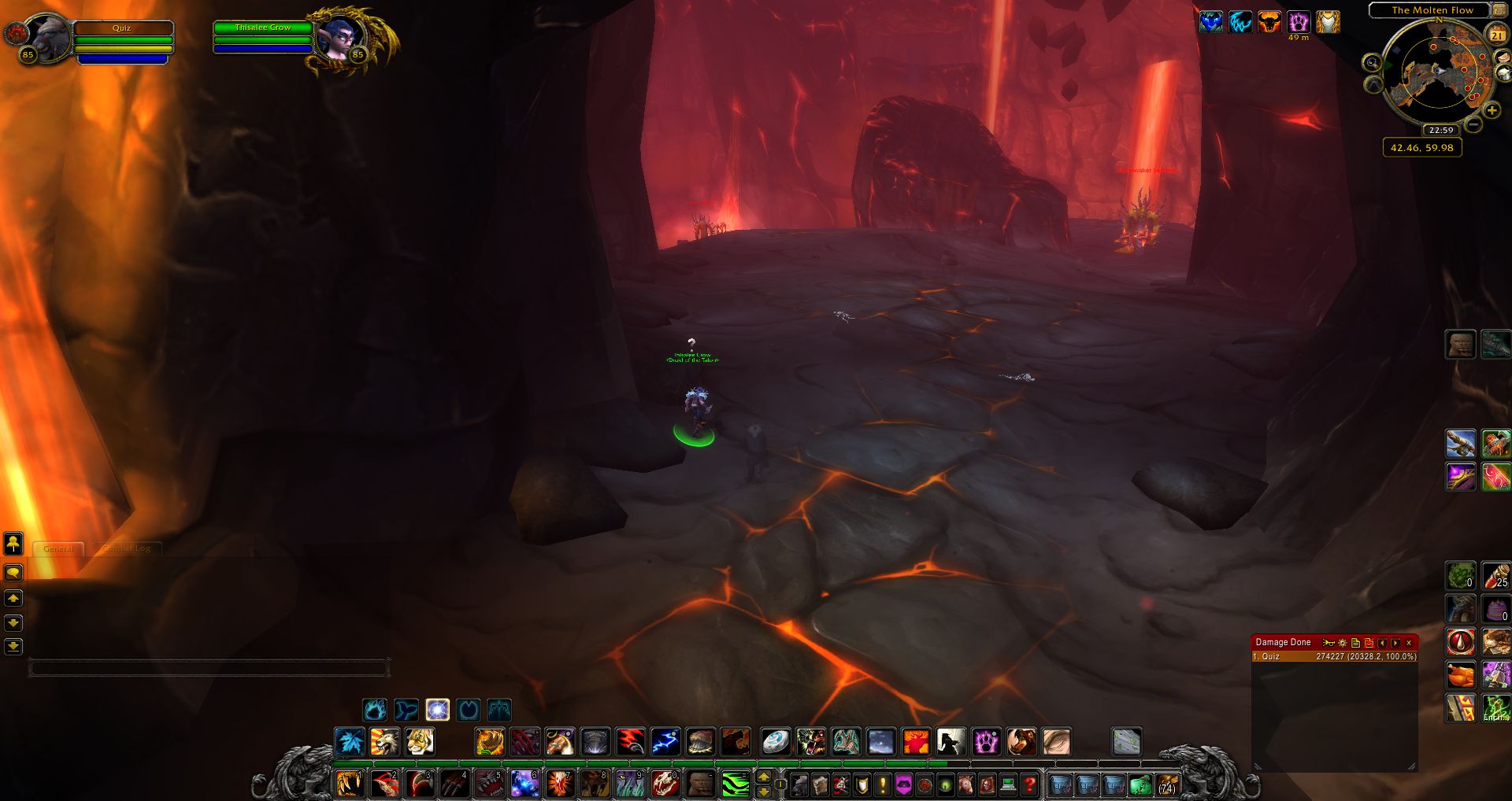 The Molten Flow wow
