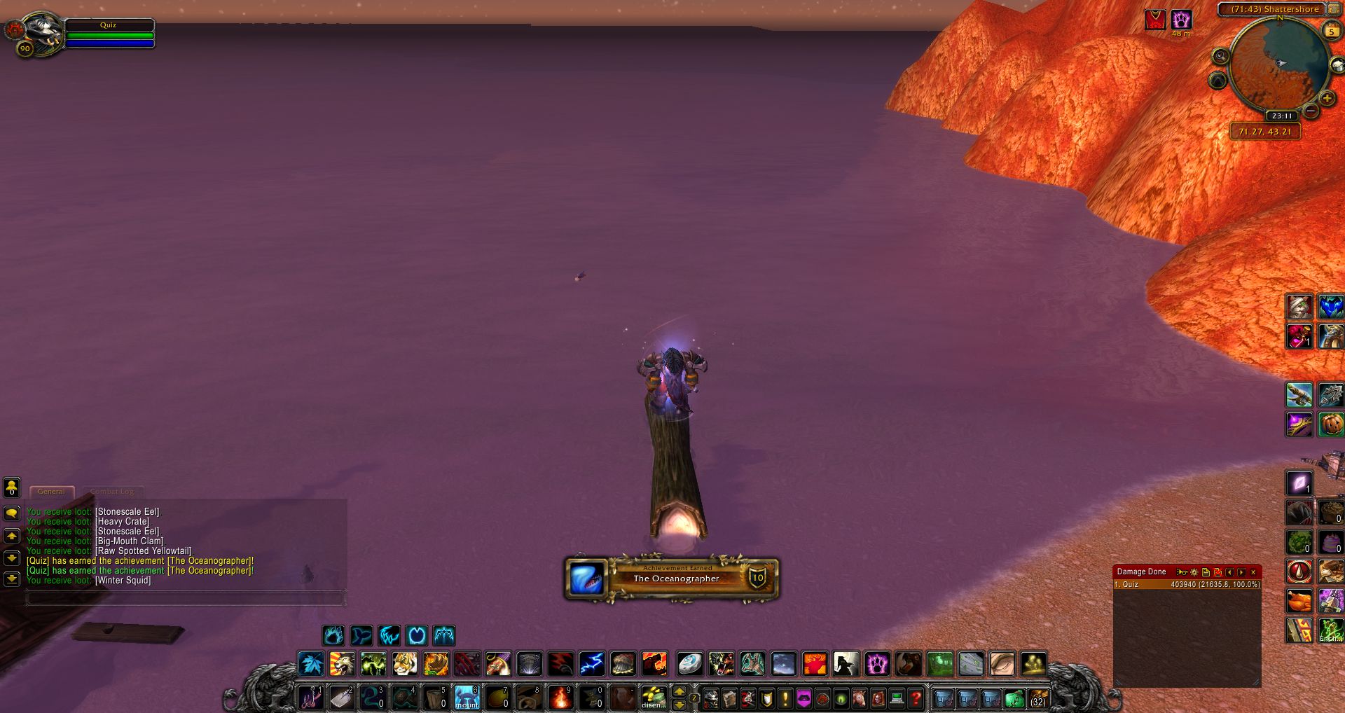 The Oceanographer wow