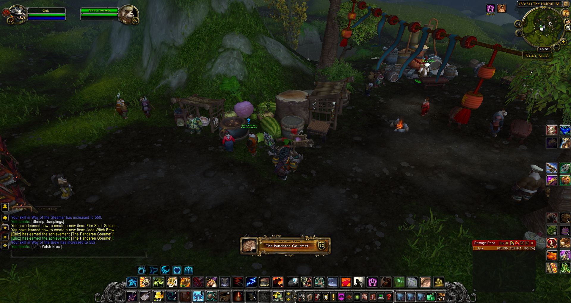 The Pandaren Gourmet wow