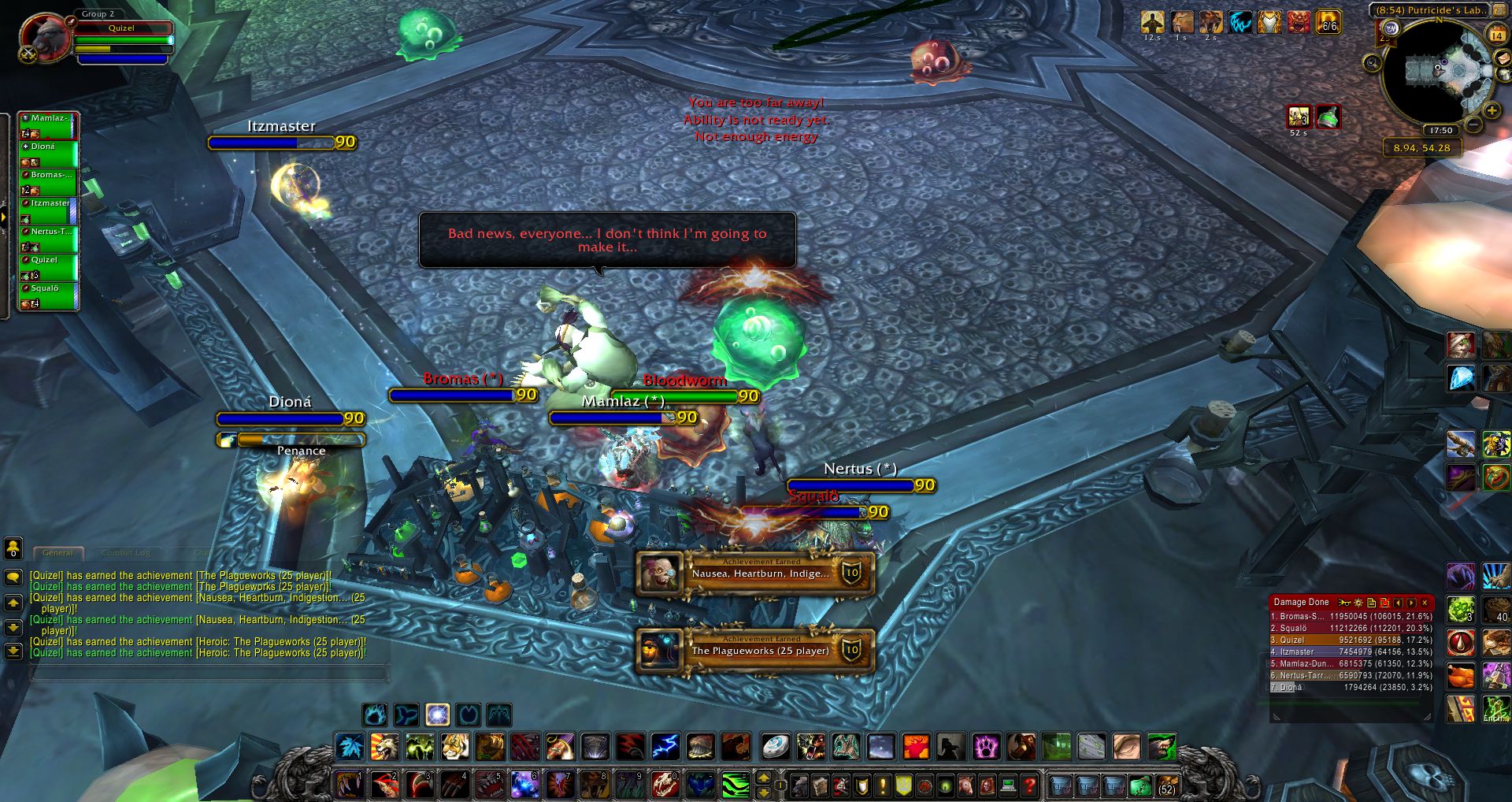 The Plagueworks wow