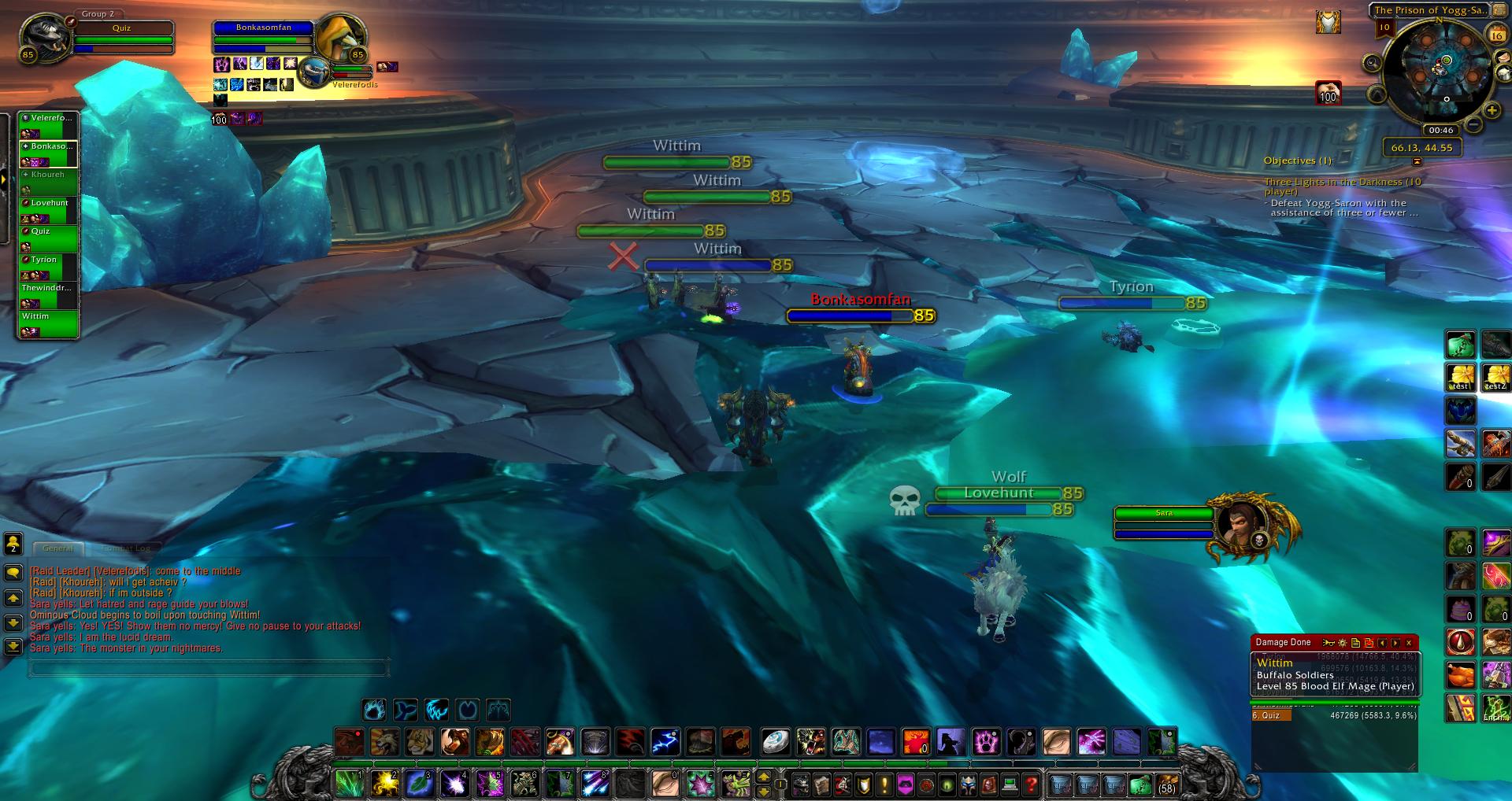 The Prison of Yogg Saron Ulduar wow