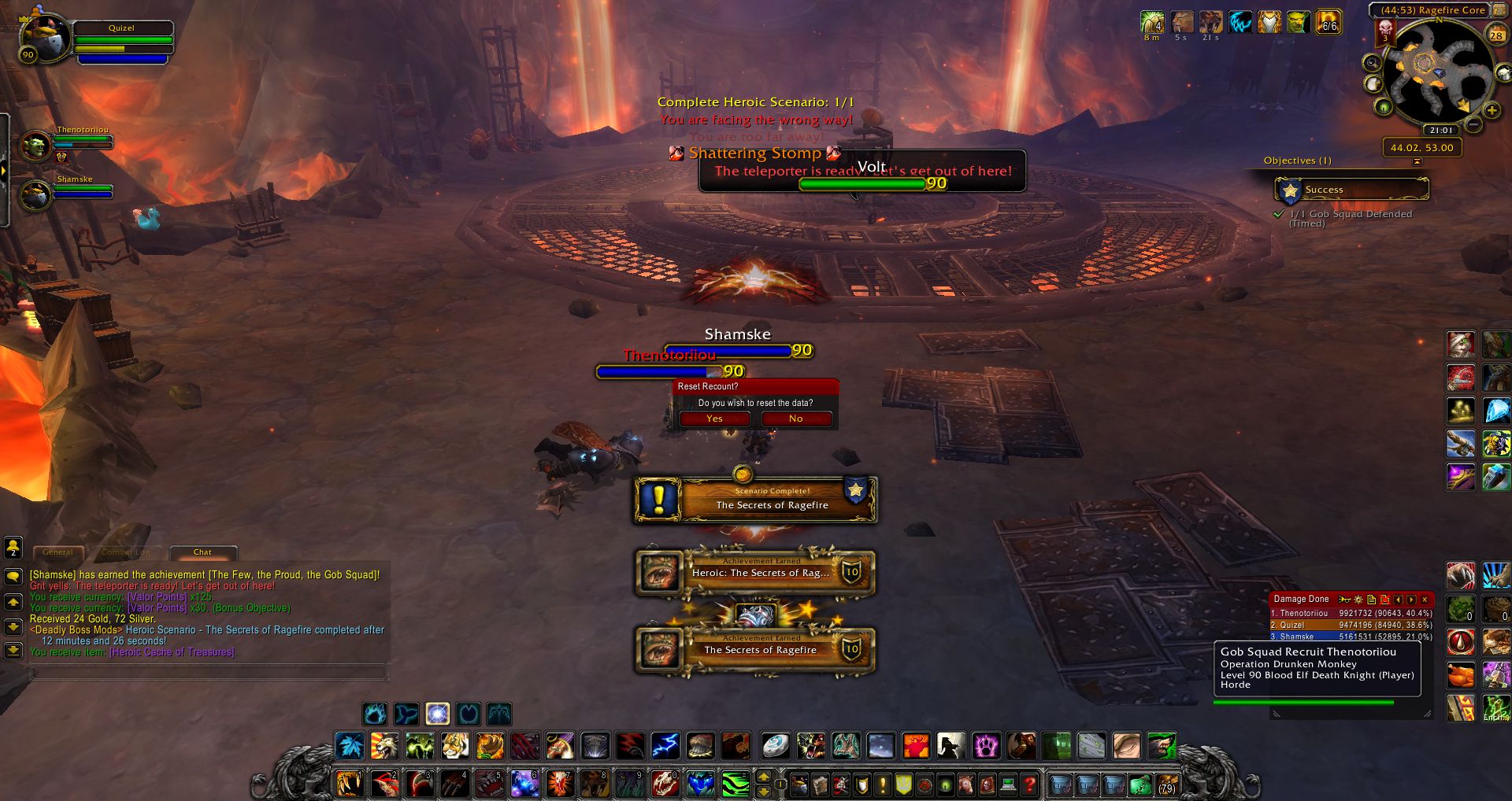 The Secrets of Ragefire wow