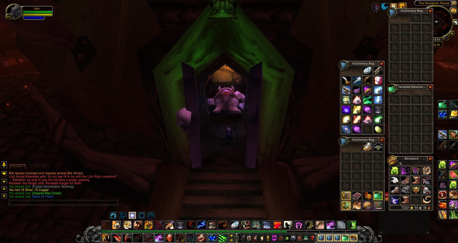 The Slaughter House Stratholme wow