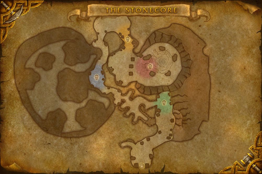 The Stonecore map wow
