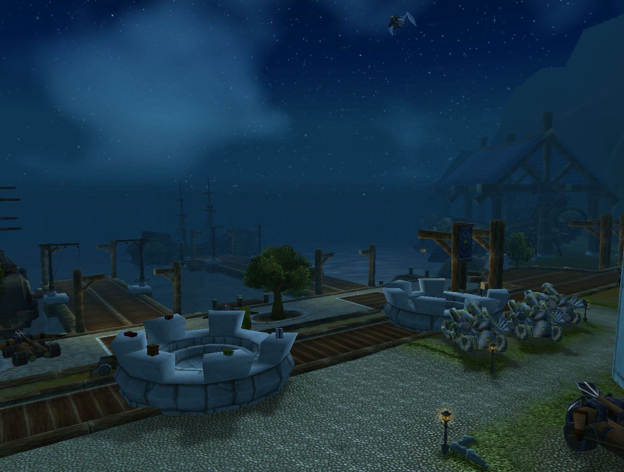 The Stormwind Harbor wow