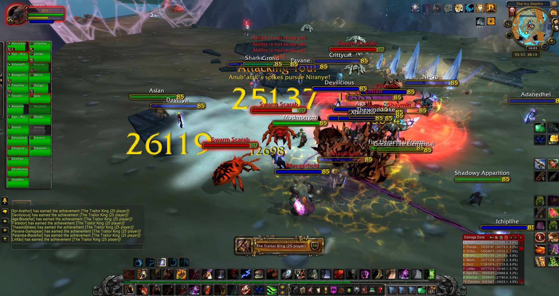 The Traitor King achievement wow