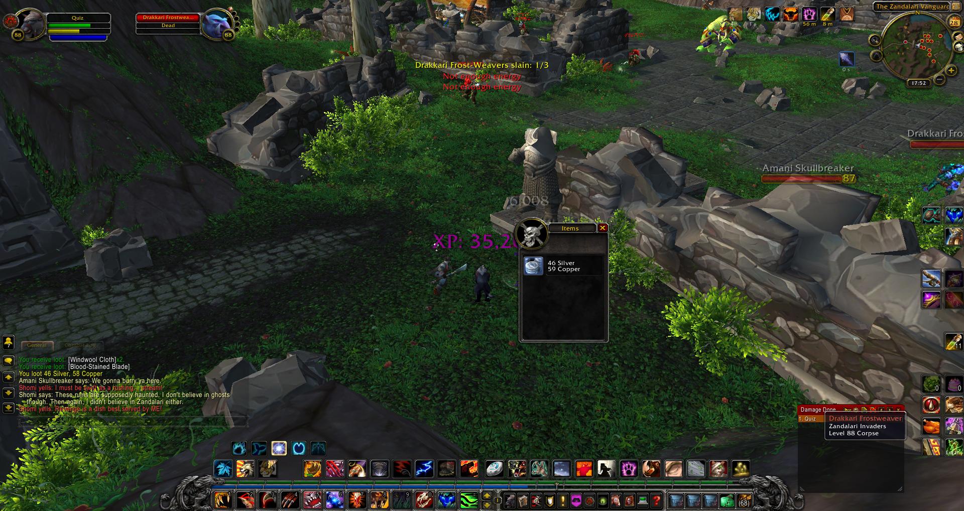 The Zandalari Vanguard wow wow
