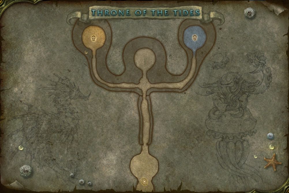 Throne of the Tides map wow