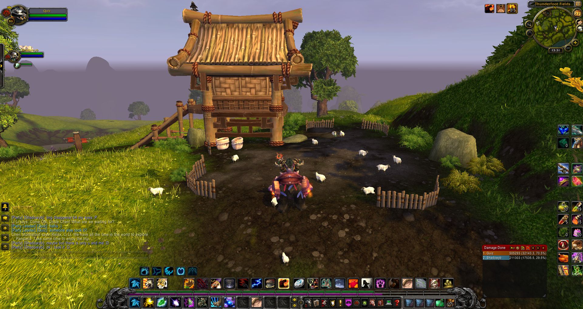 Thunderfoot Fields wow