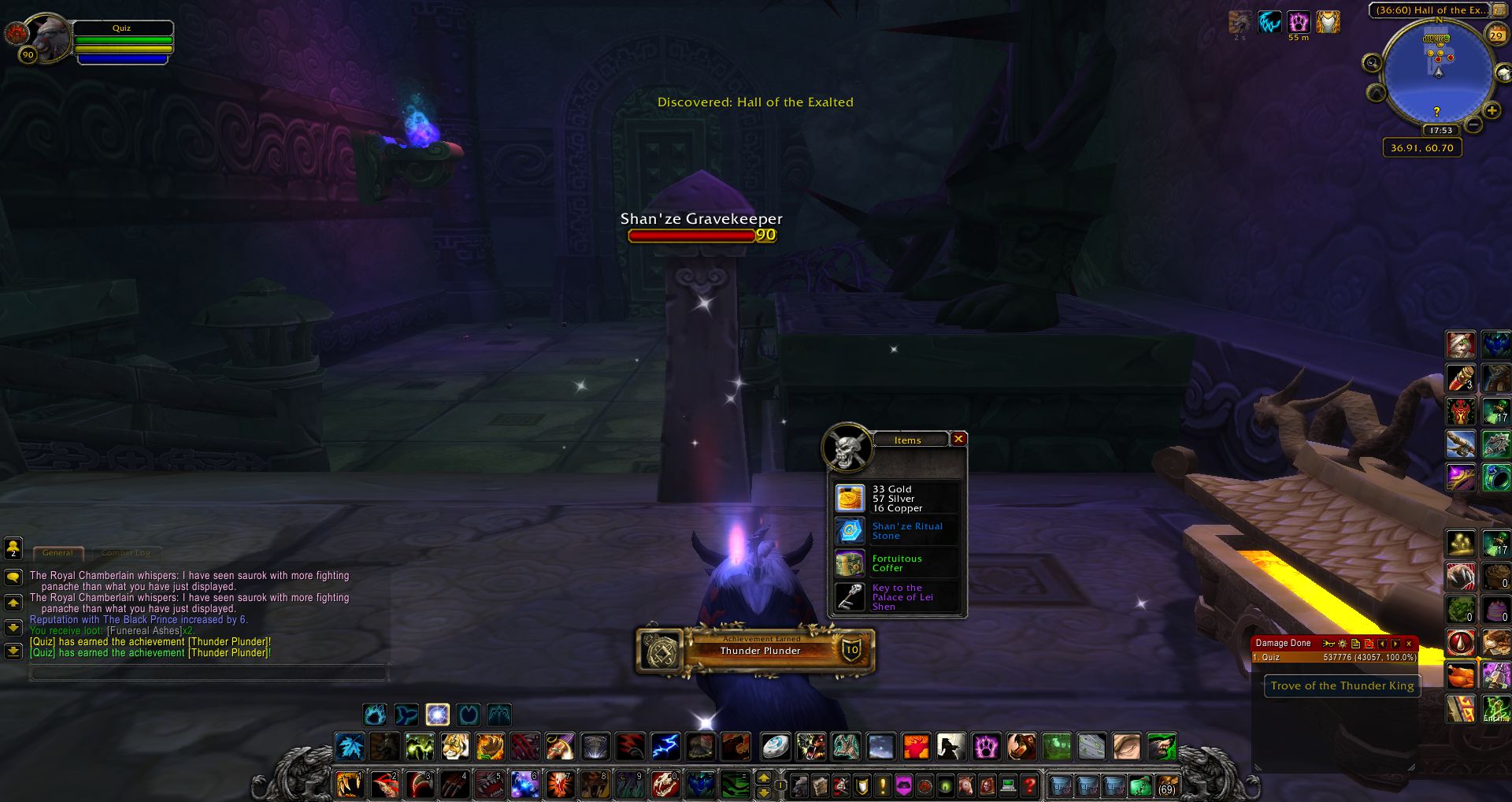 Thunder Plunder wow