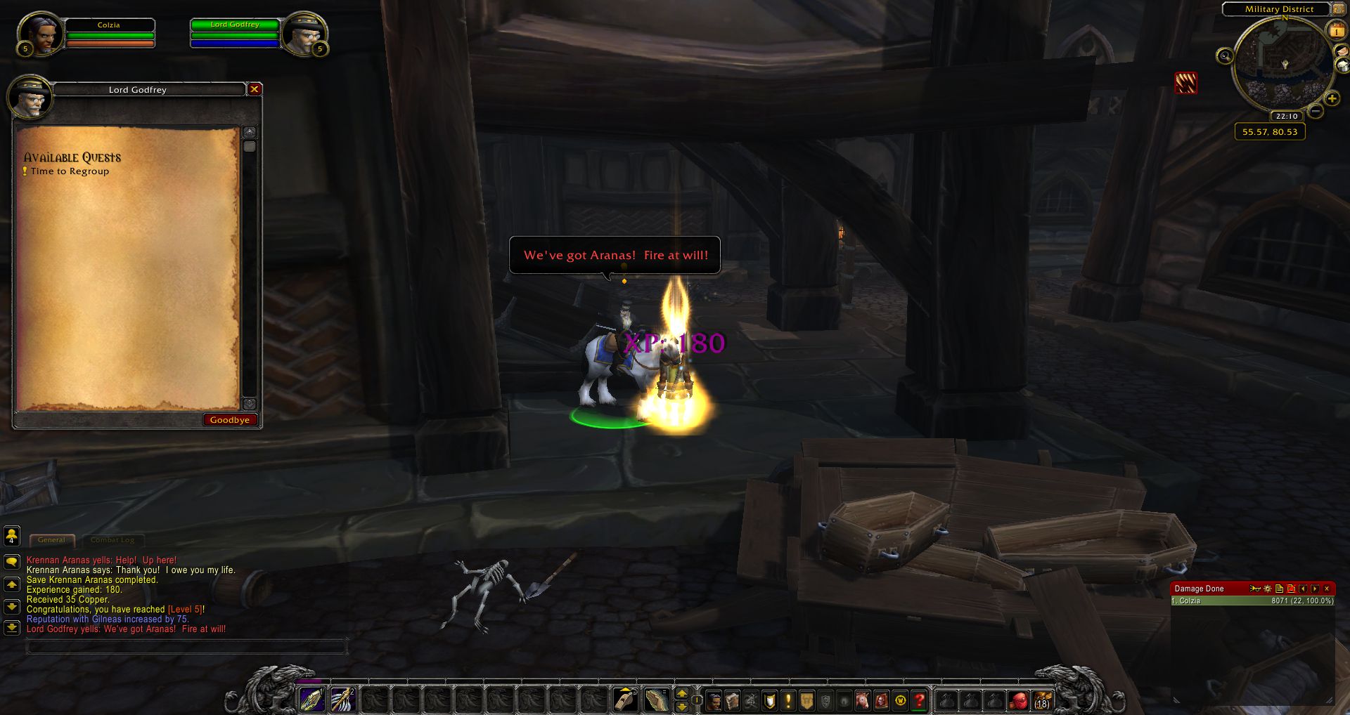 Time to Regroup wow
