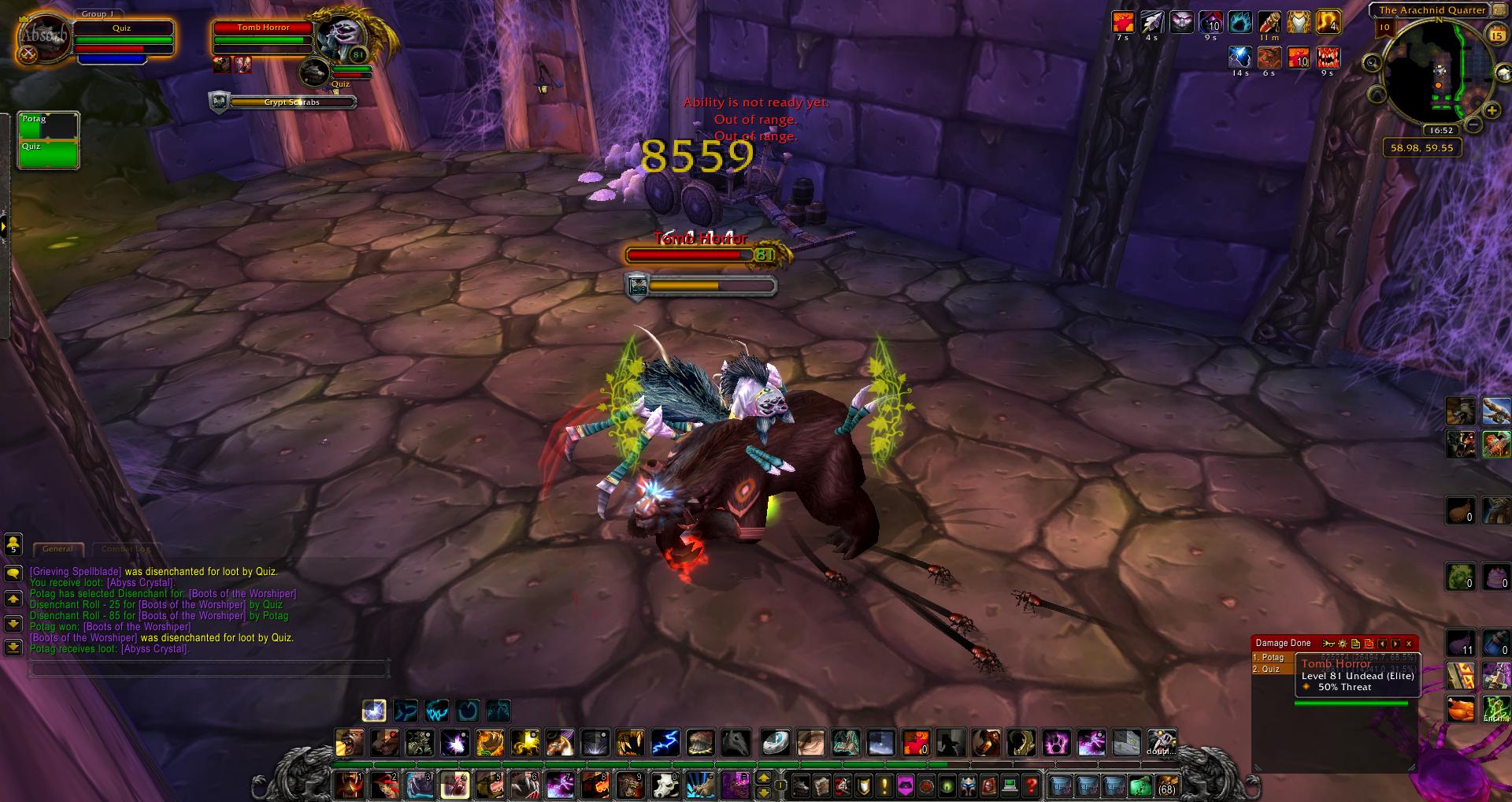 Tomb Horror wow