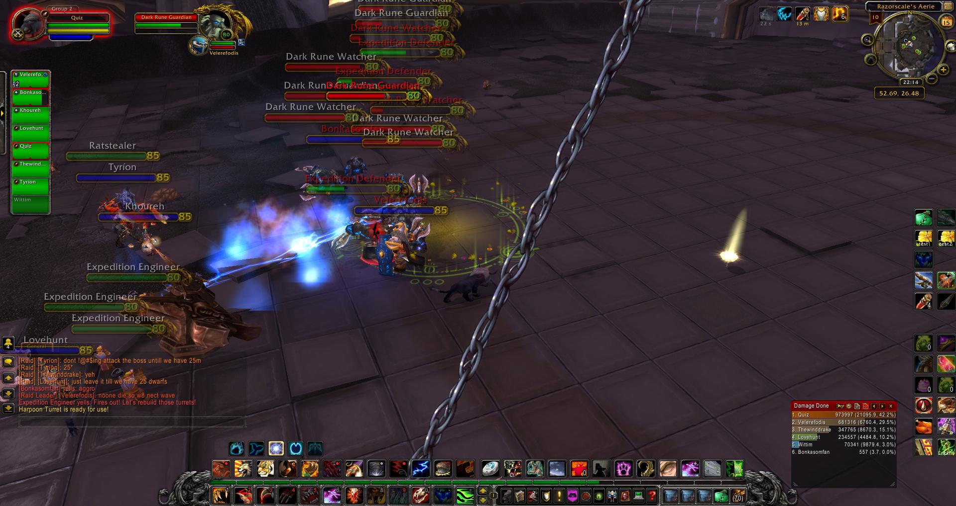 Ulduar Razorscale's Aerie wow