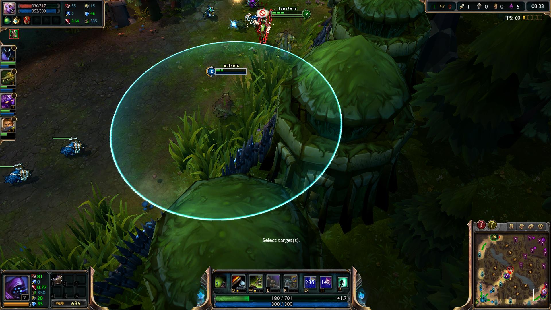 Leap Strike Jax lol