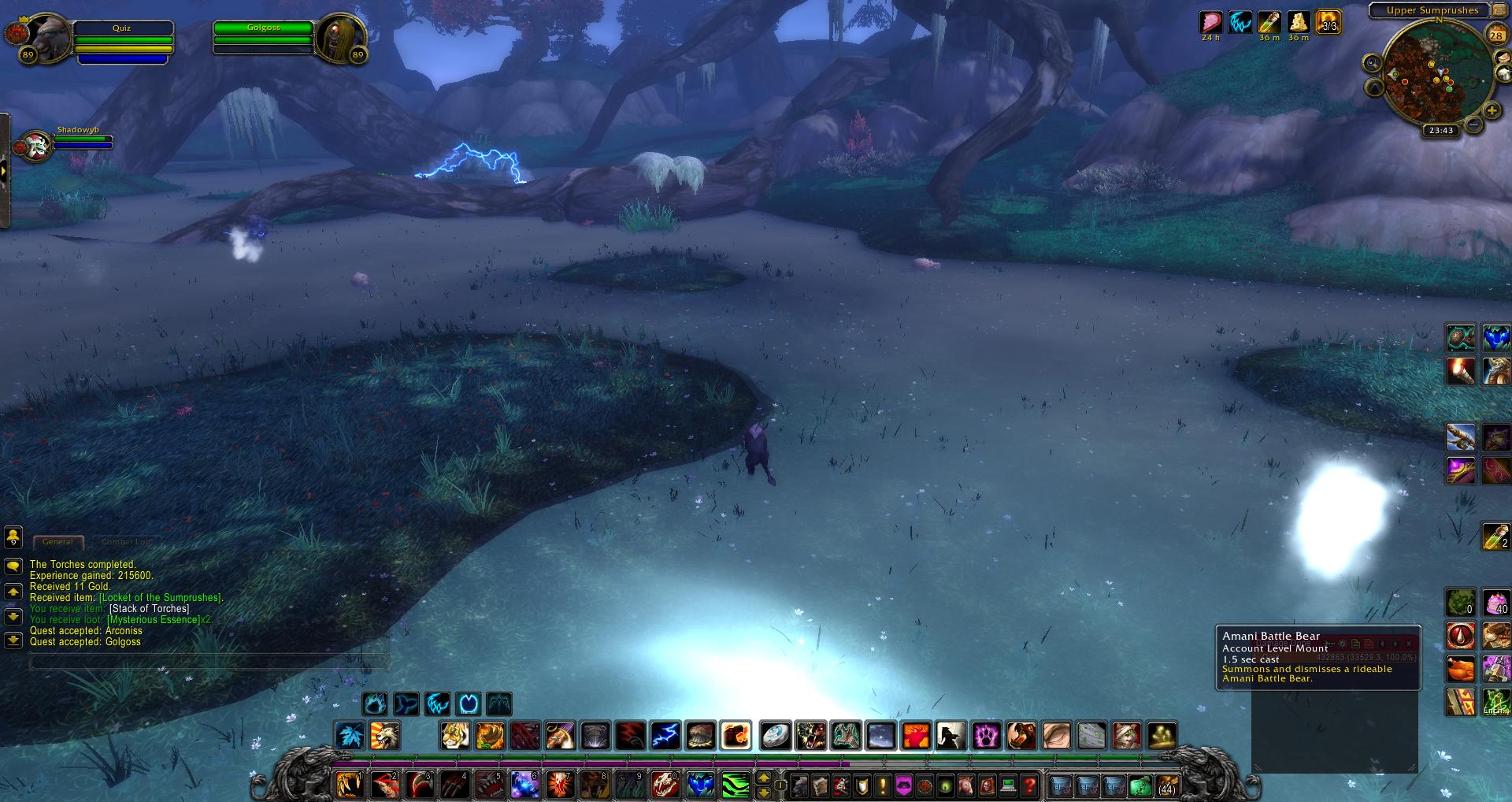 Upper Sumprushes wow wow
