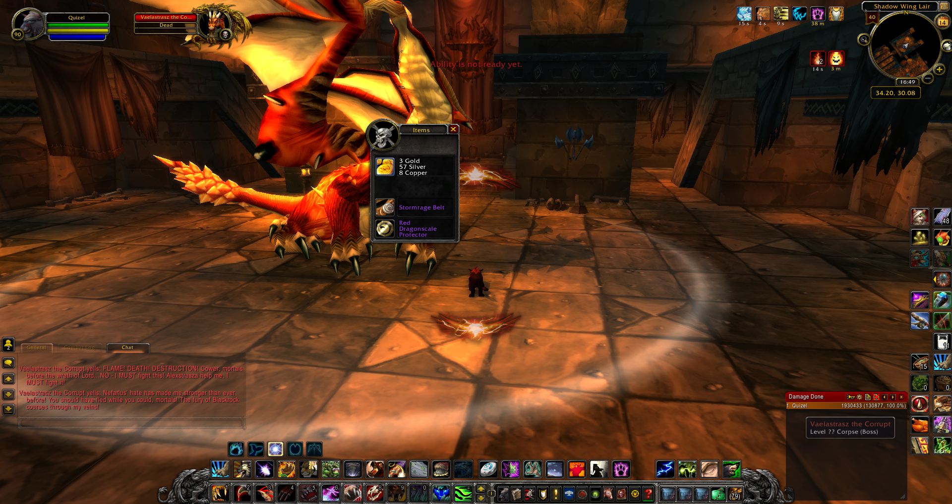 Vaelastrasz the Corrupt wow