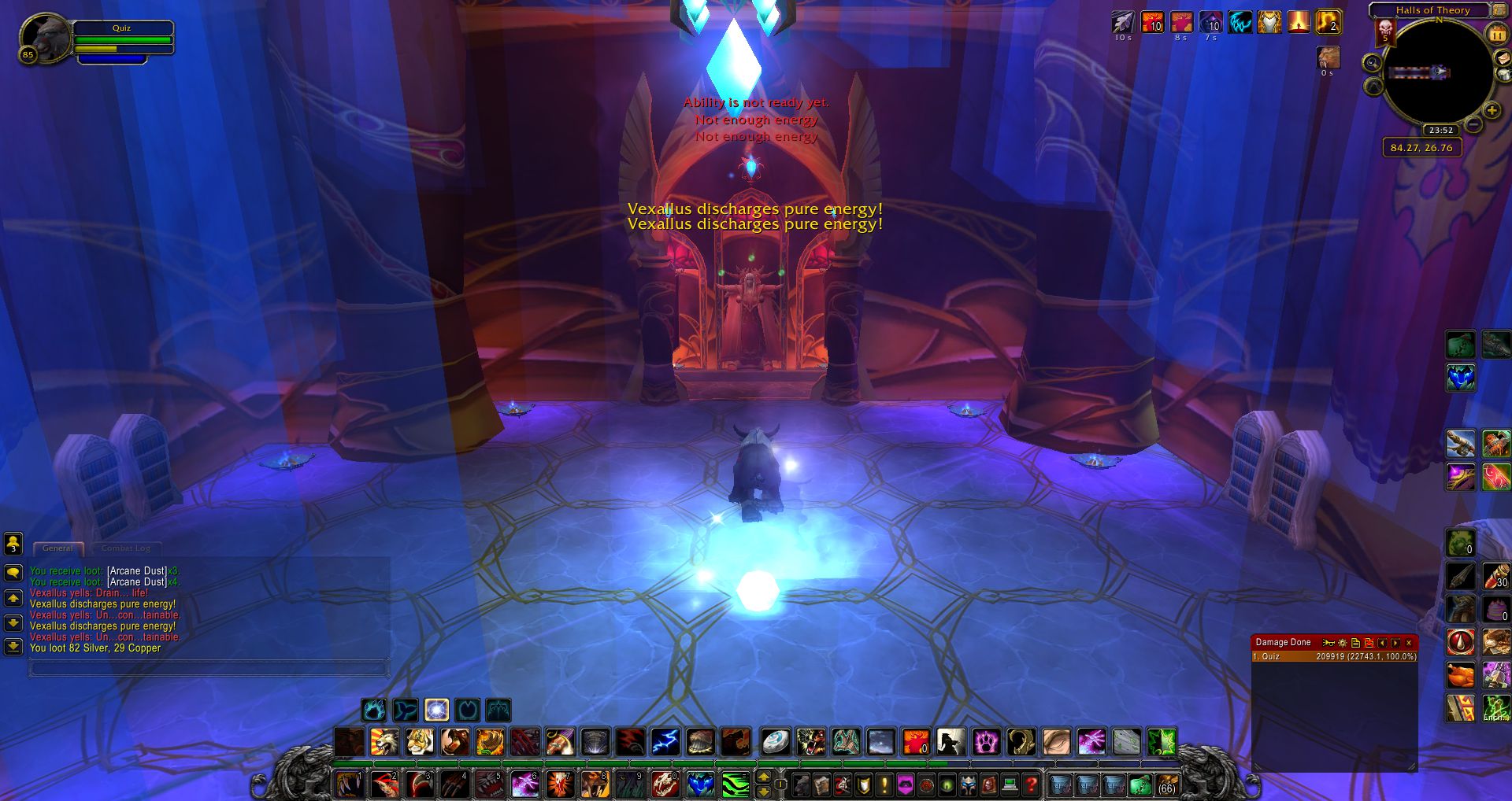 Vexallus Halls of Theory wow