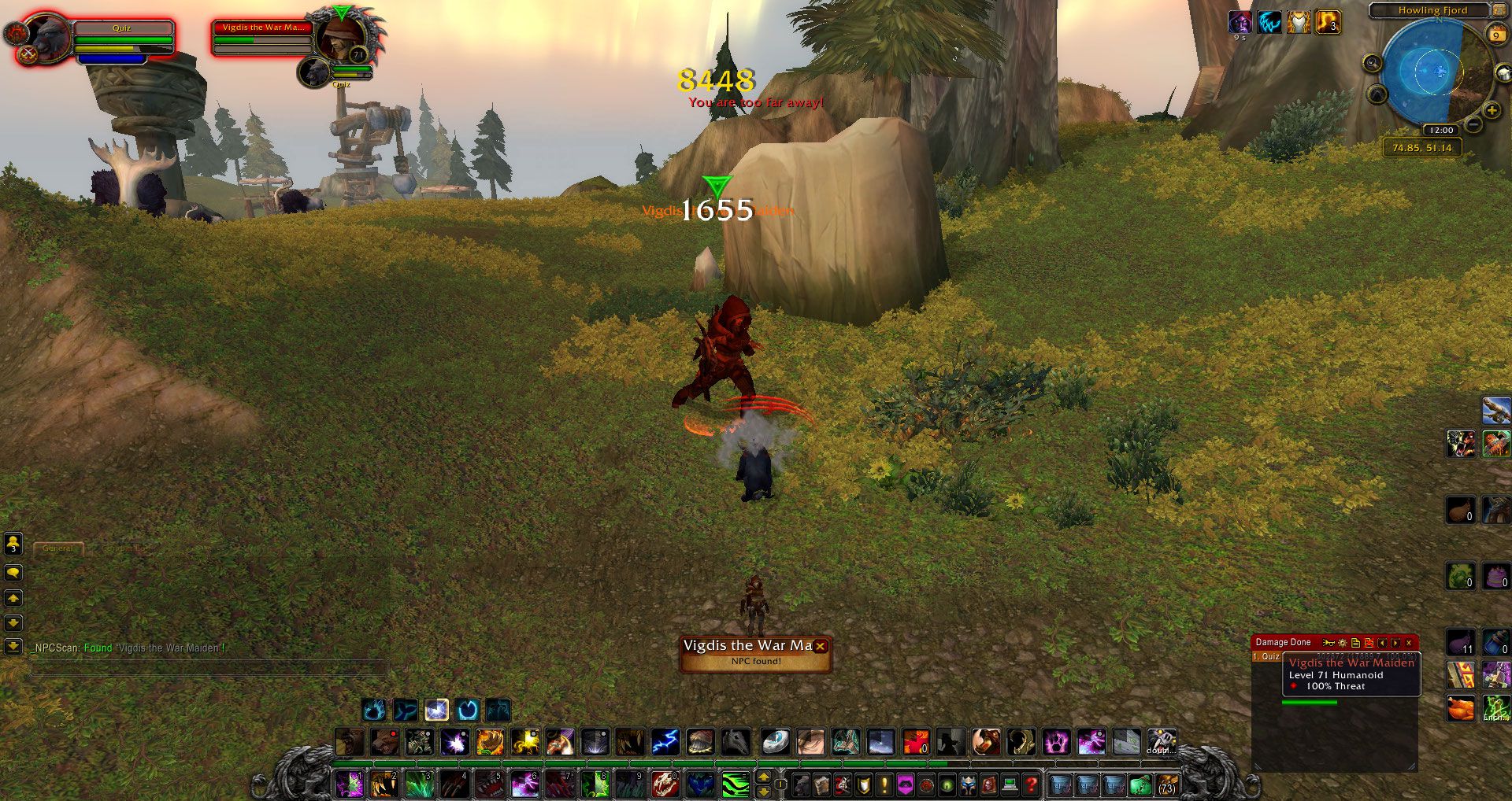 Vigdis the War Maiden wow