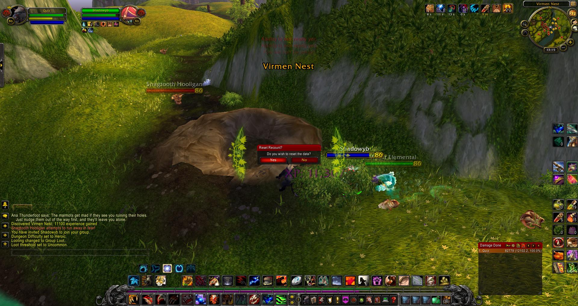 Virmen nest wow