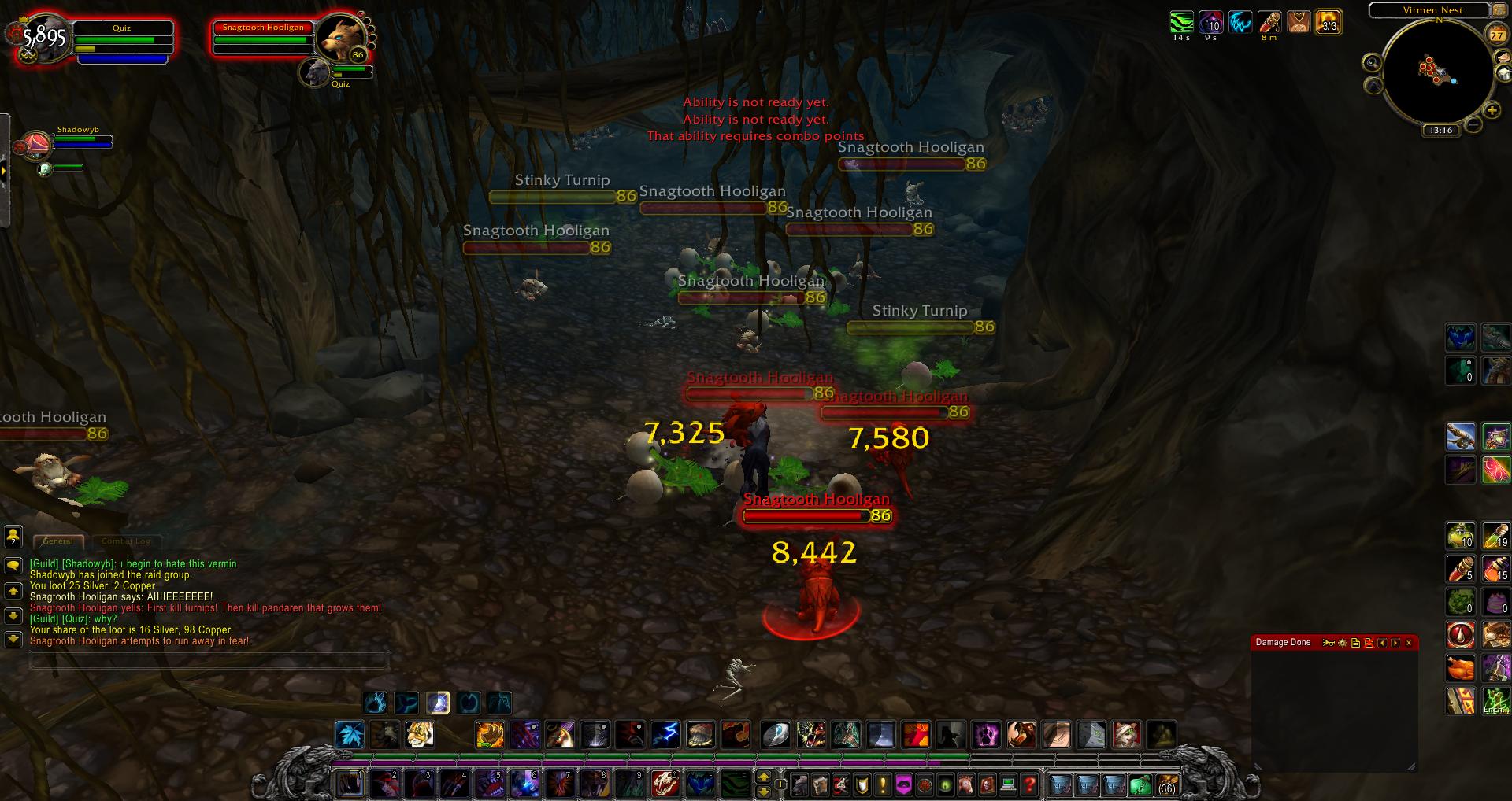 Virmen nest wow wow