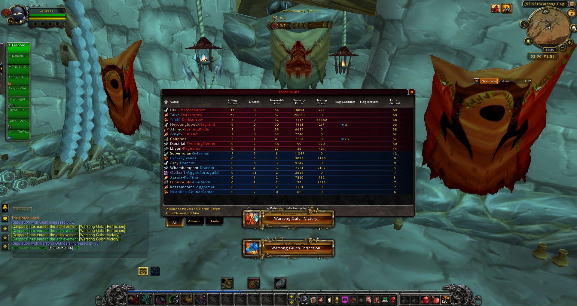 Warsong Gulch Perfection wow