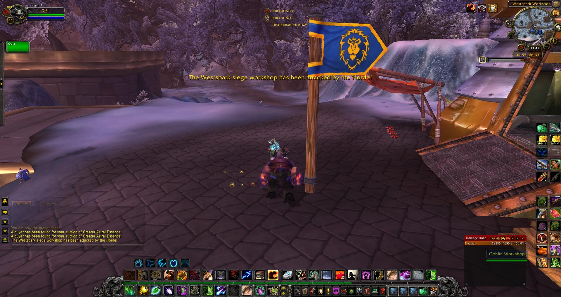 Westspark Workshop Wintergrasp wow