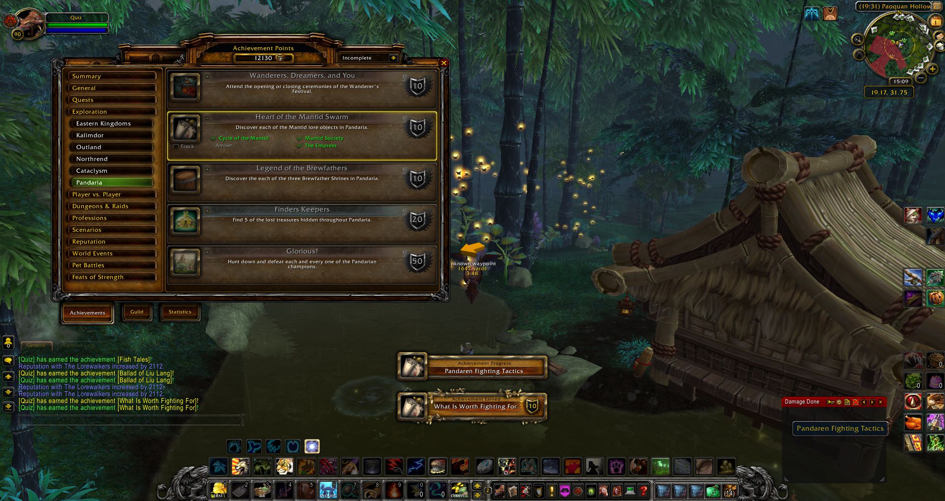 What is Worth Fighting For wow
