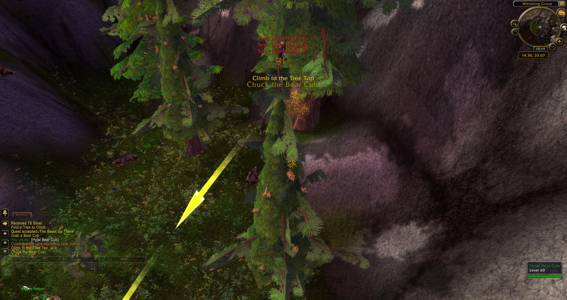 Whistling Grove Mount Hyjal wow
