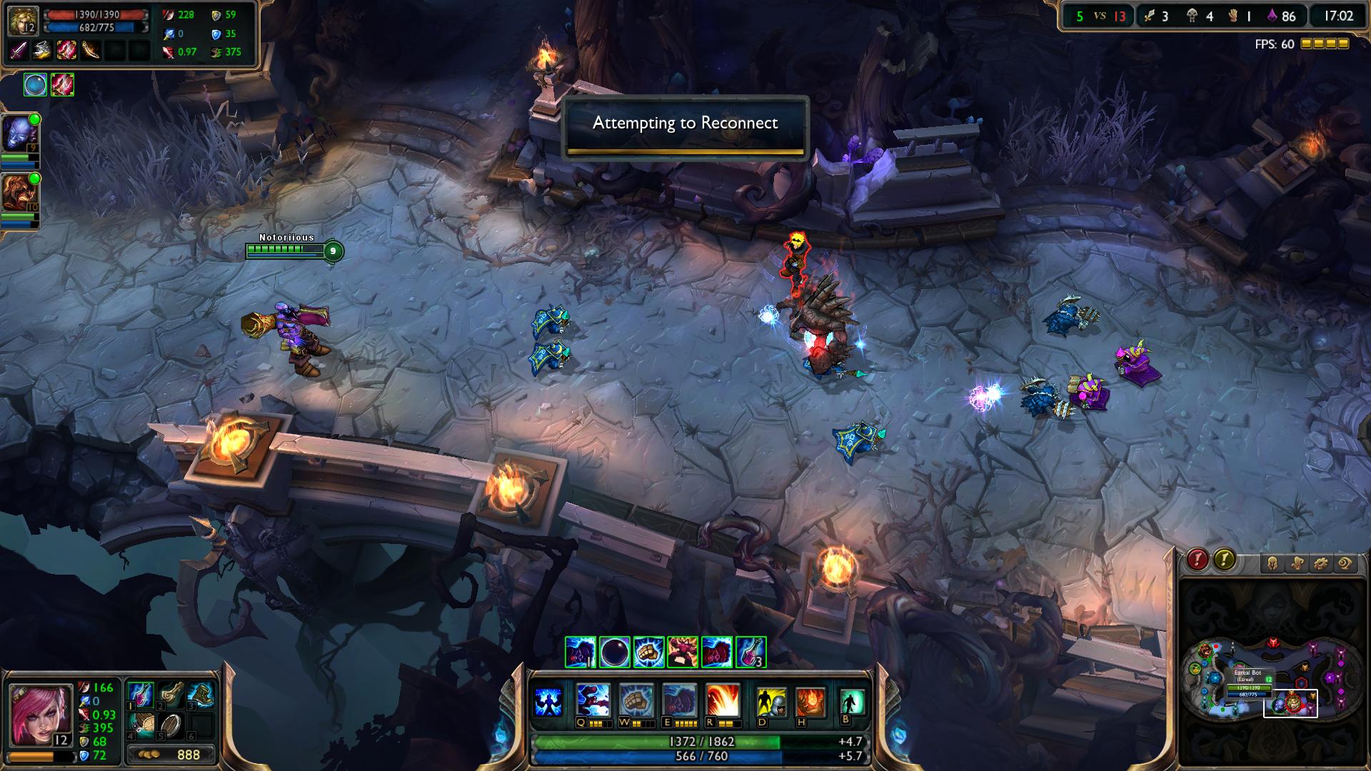lol Attempting to Reconnect lol
