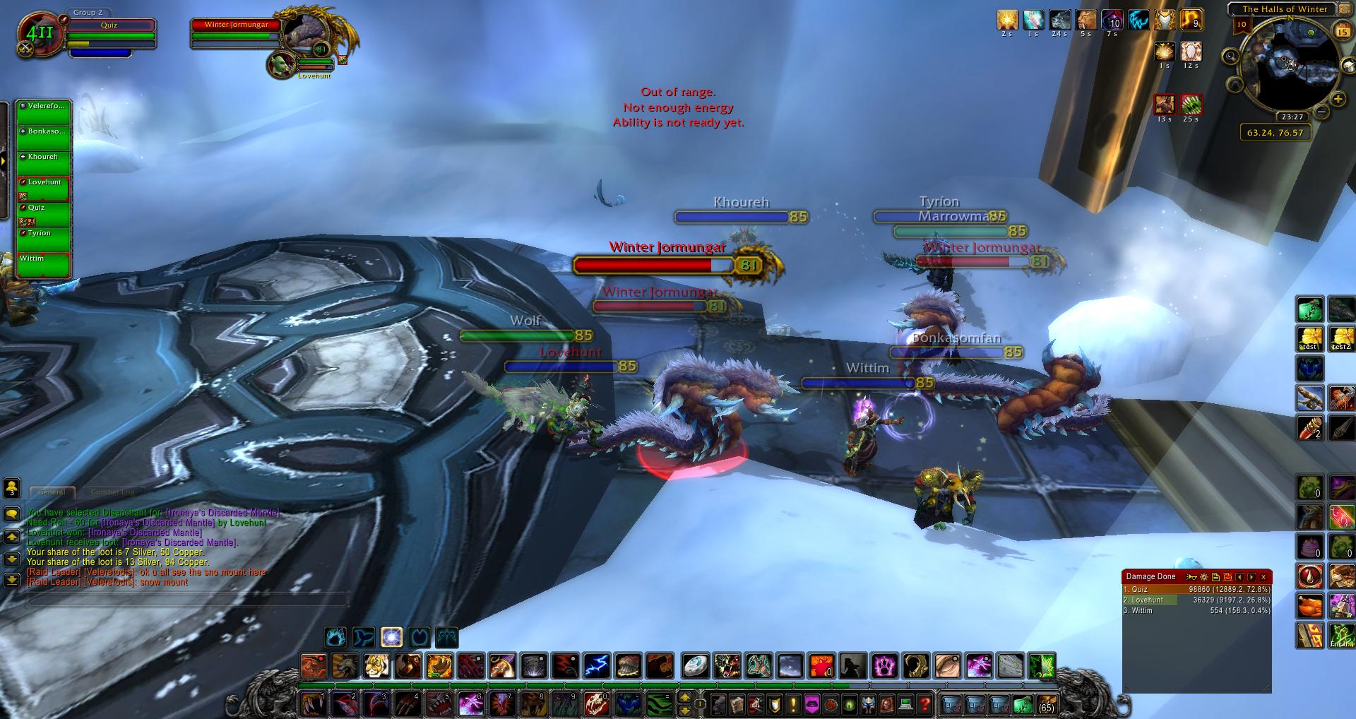 Winter Jormungar Ulduar wow