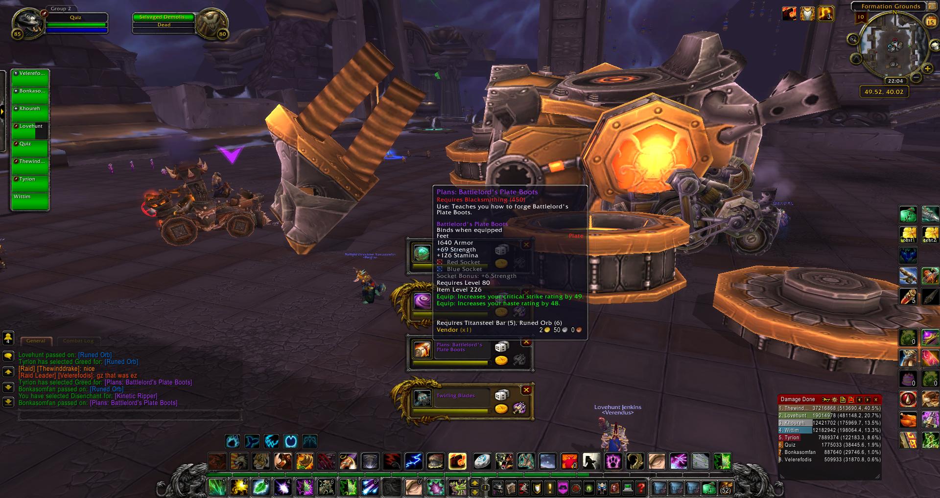 wow Flame Leviathan loot wow