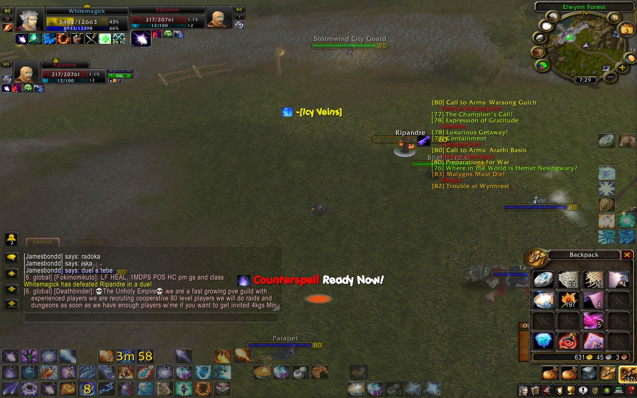 wow PVP god wow