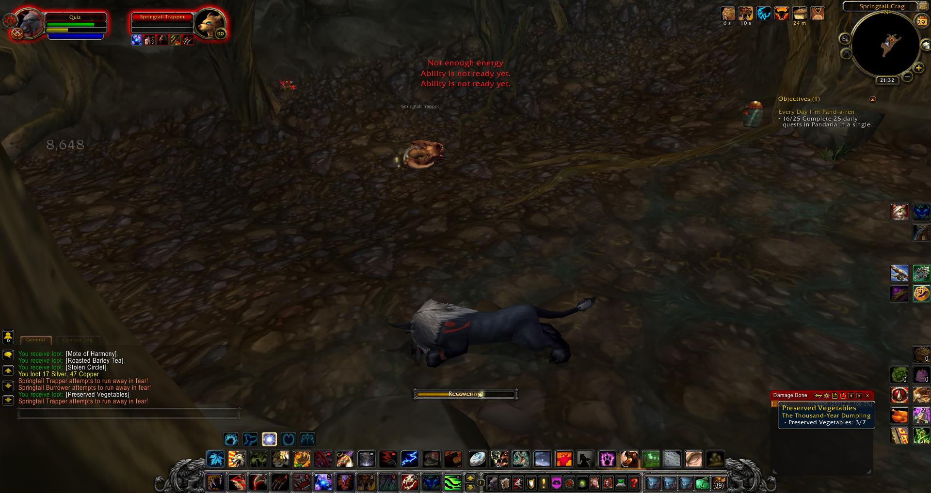 wow Springtail Crag wow