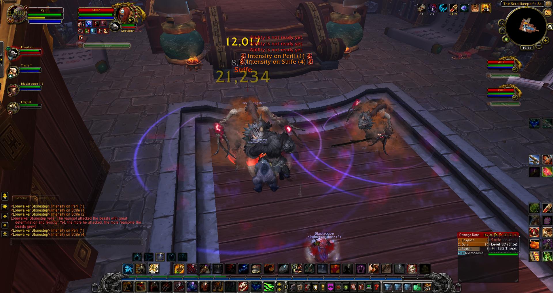 wow Strife wow