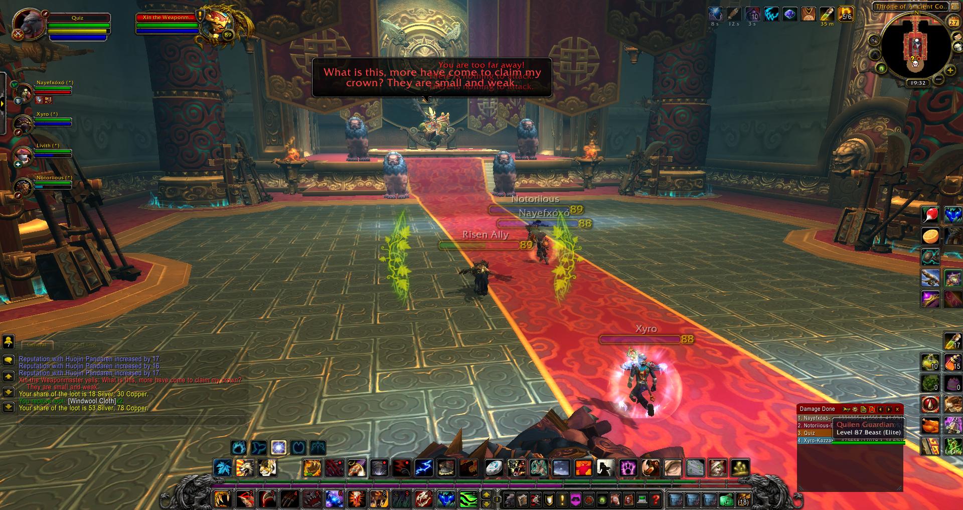 wow Throne of Ancient Conquerors wow