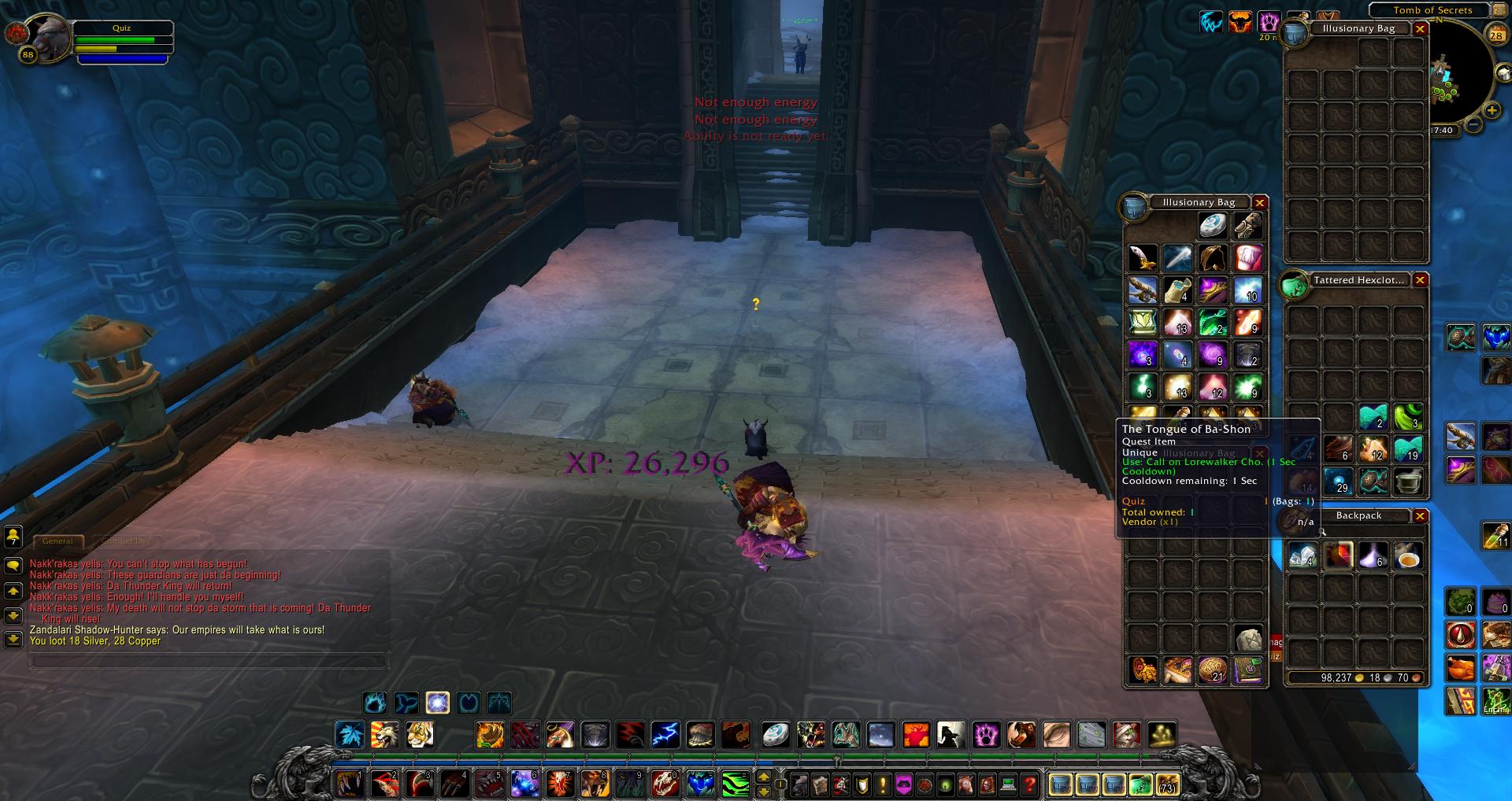 wow Tomb of Secrets wow