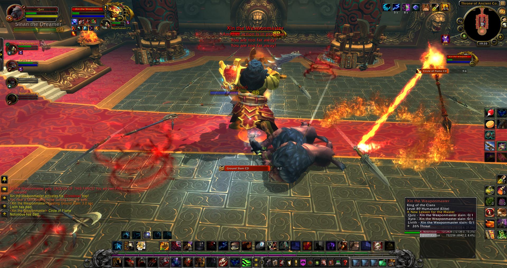 wow Xin the Weaponmaster wow