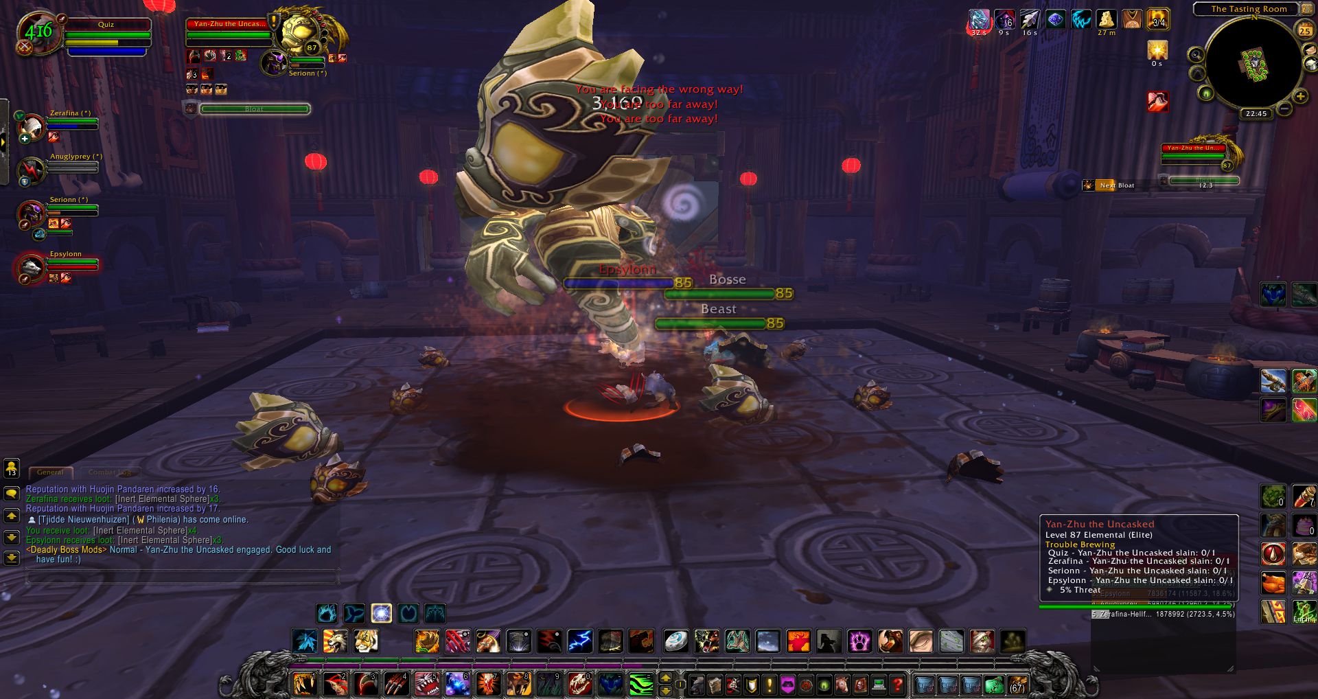 wow Yan Zhu the Uncasked wow