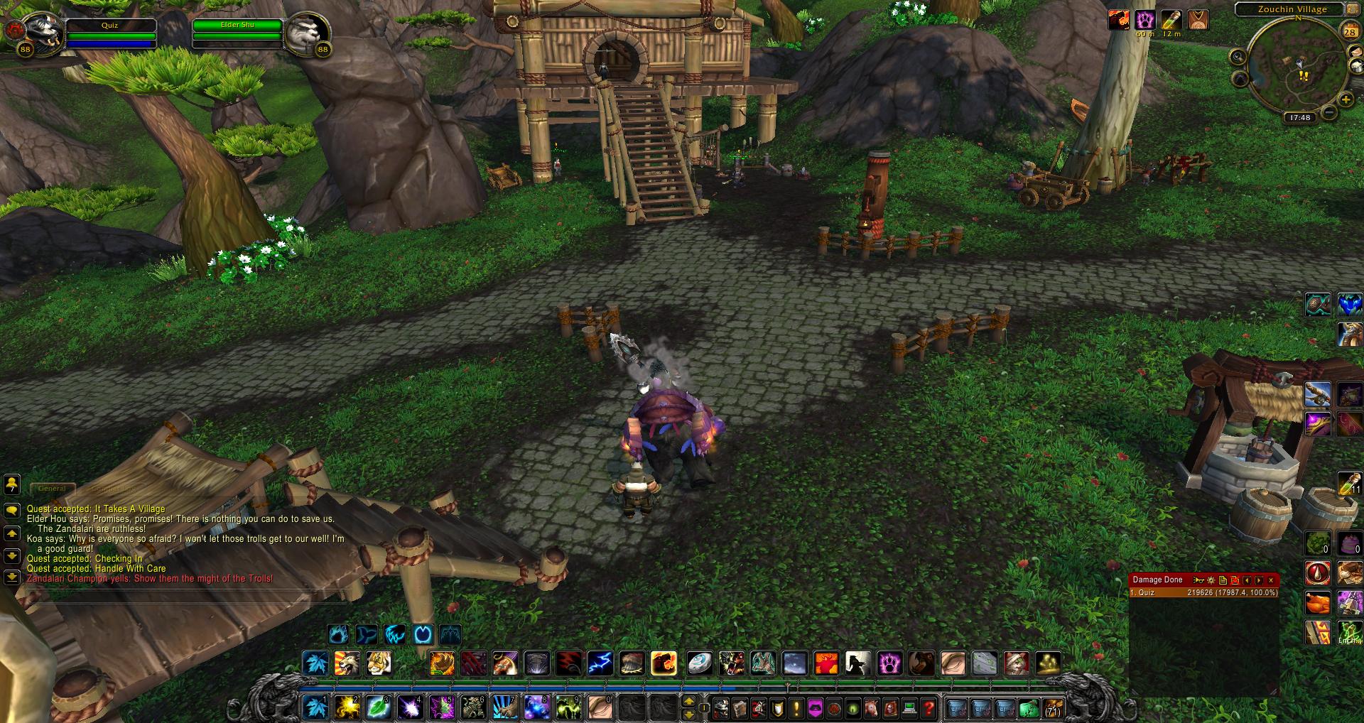 wow Zouchin Village wow