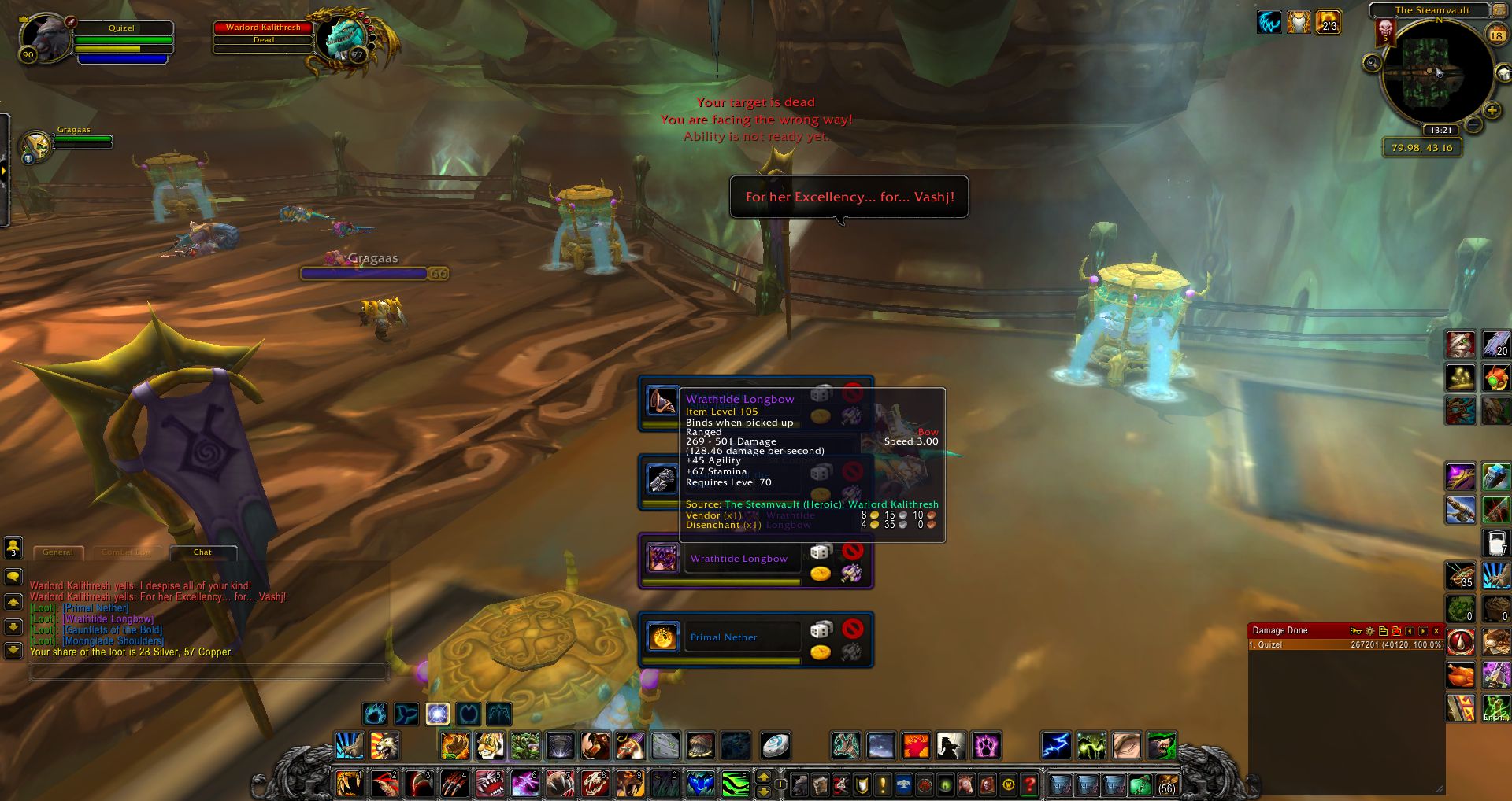 Wrathtide Longbow wow
