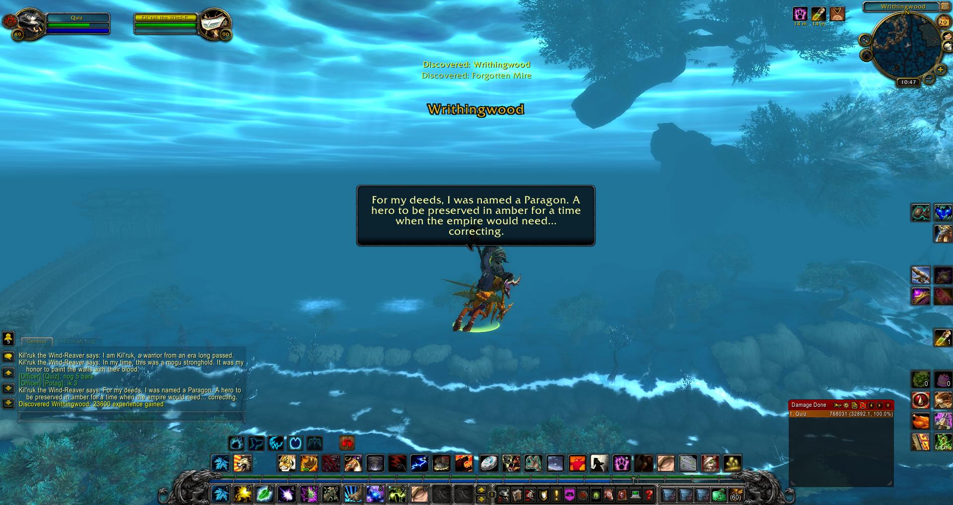 Writhingwood wow
