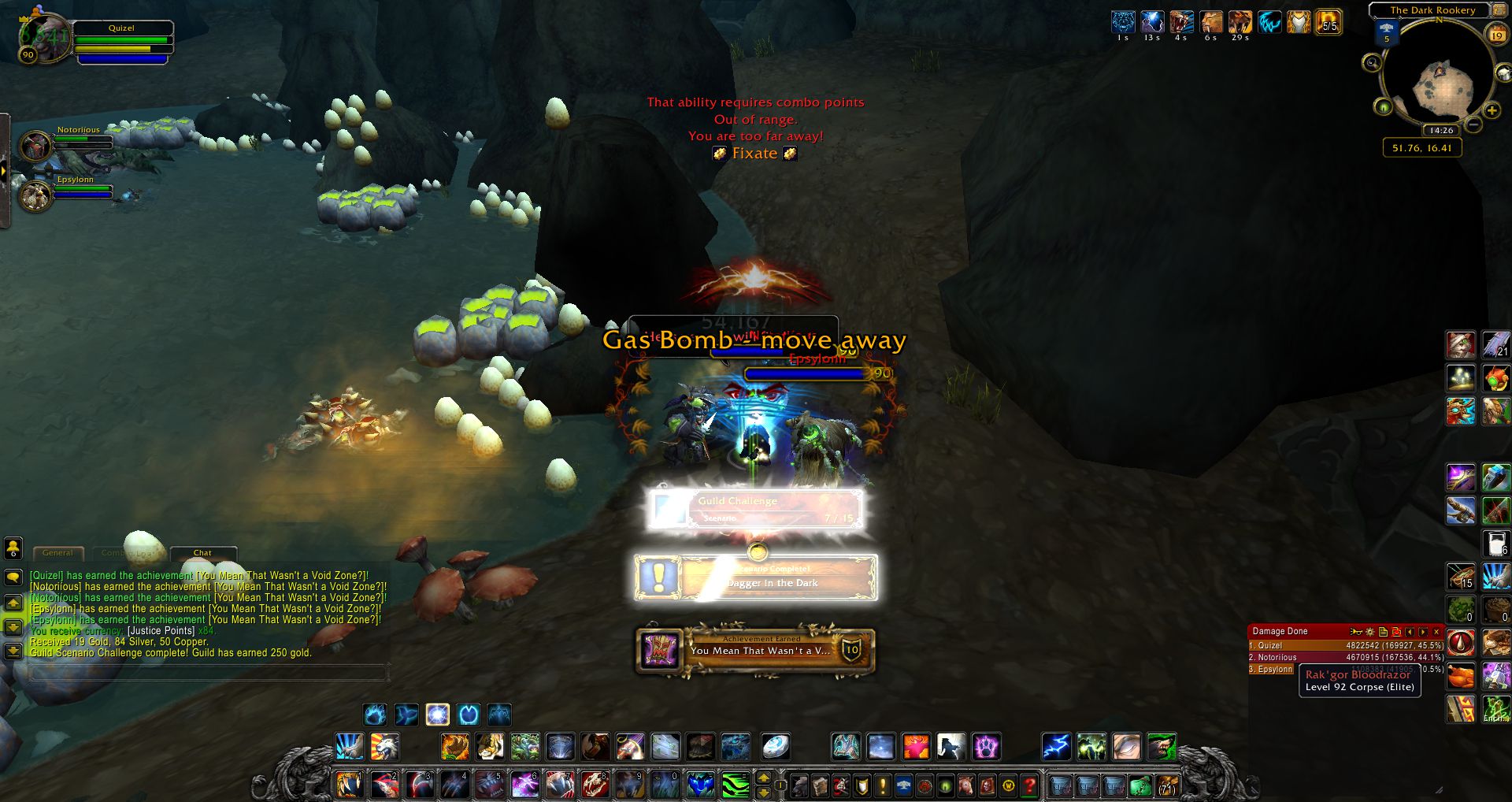 You Mean That Wasn't a Void Zone wow