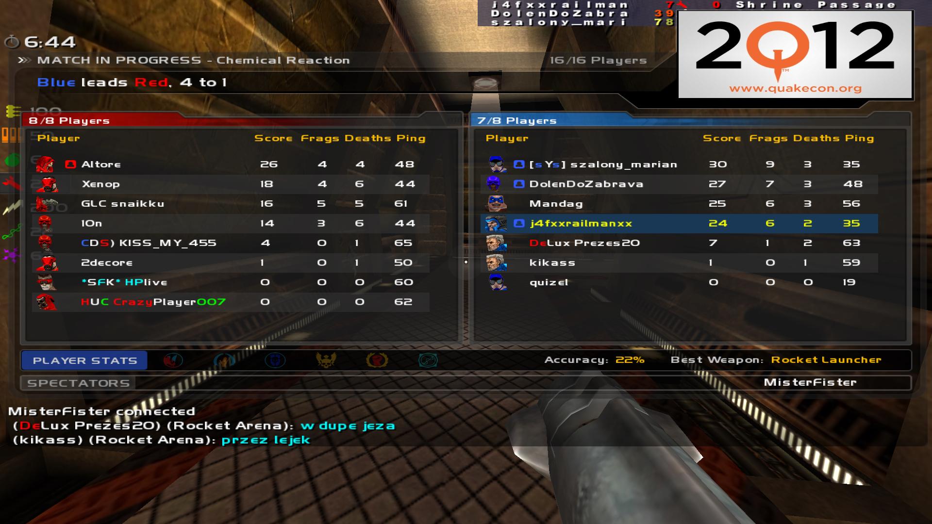 Quake live scoreboard quake live