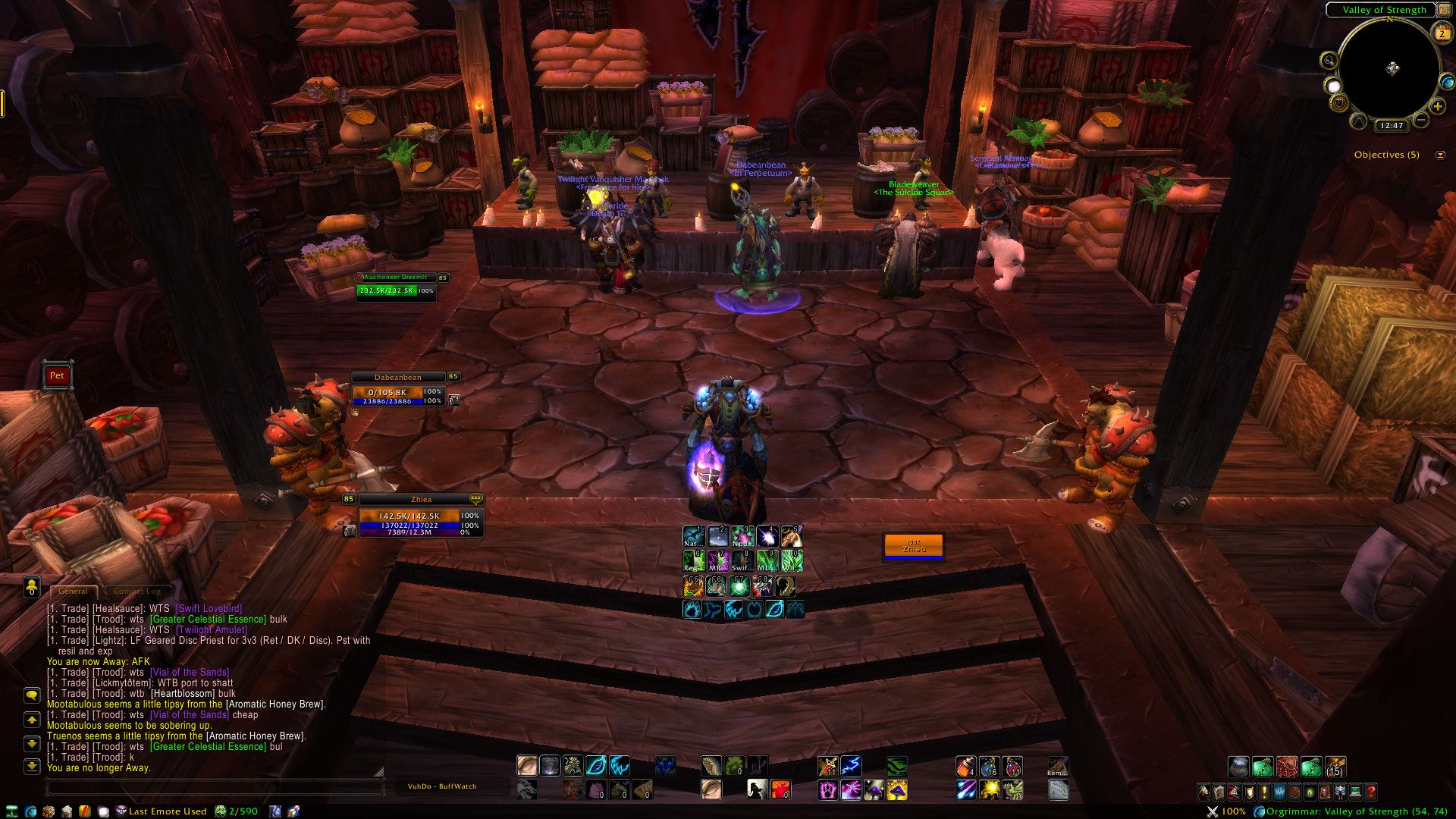 Zhieas UI wow