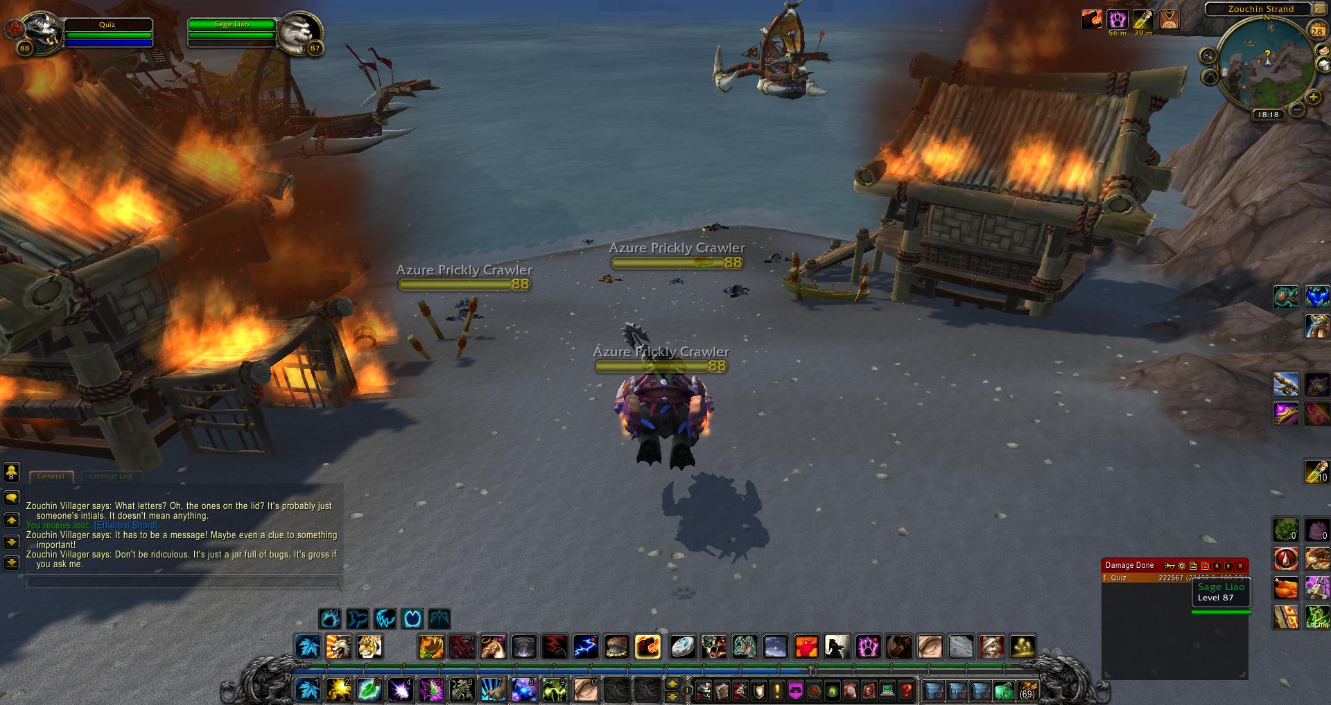 Zouchin Strand wow
