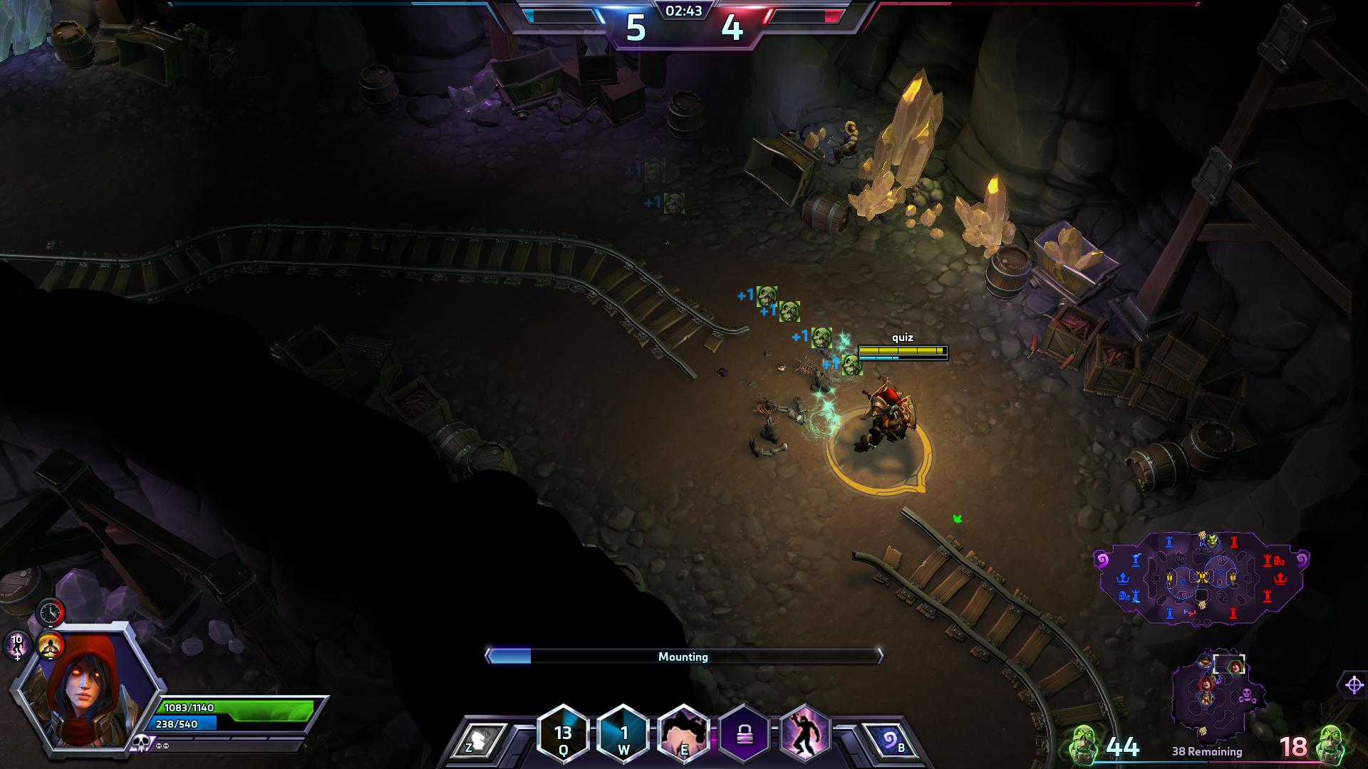 Haunted Mines HotS hots