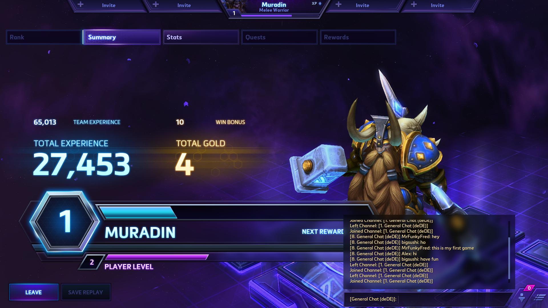 Heroes of the Storm Summary hots