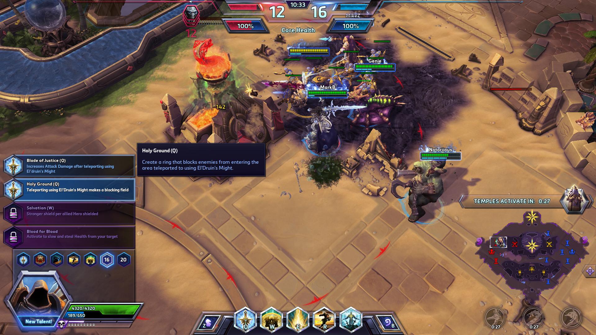 Holy Ground Tyrael hots
