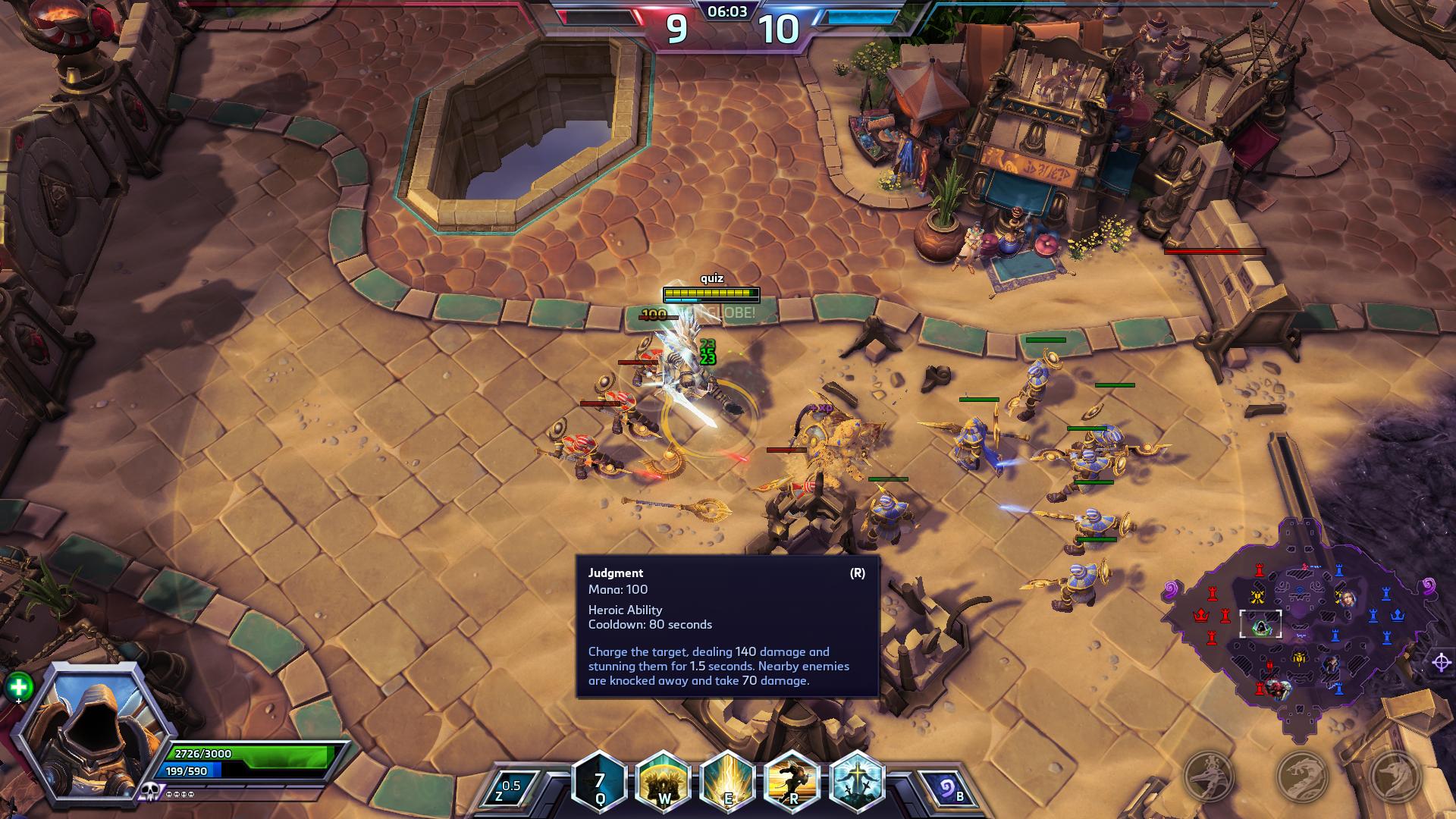 Judgment Tyrael hots